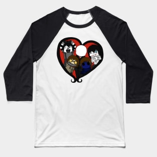 creepypasta love Baseball T-Shirt